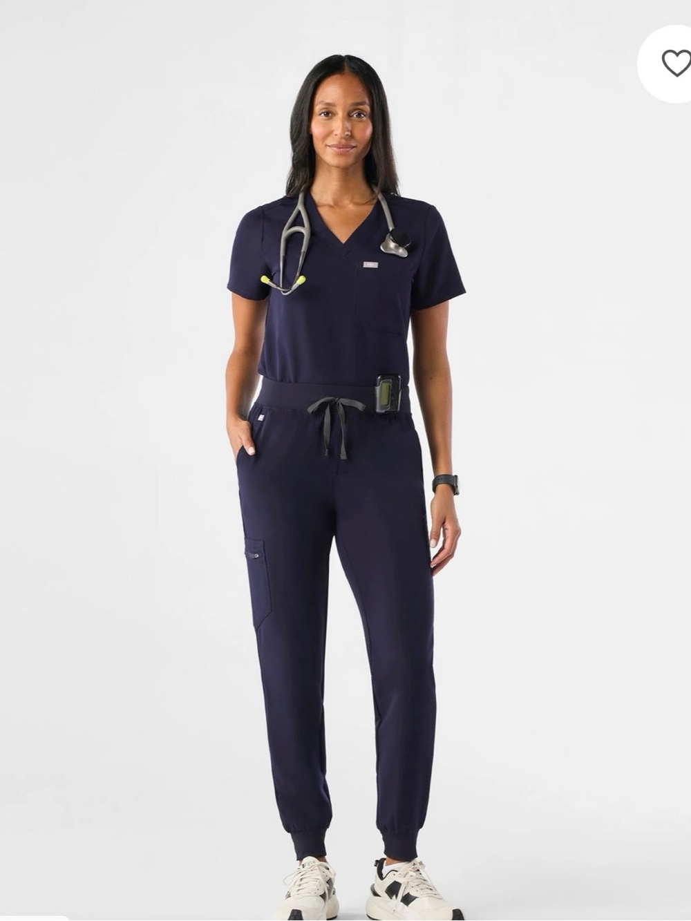Figs Navy Jogger Zamora Scrub Pants